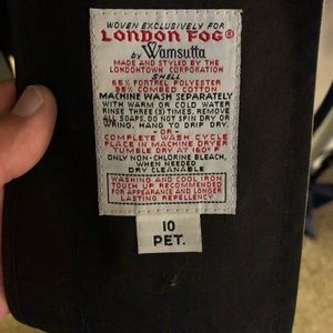 Women’s London Fog, Traditional Foul Weather Coat